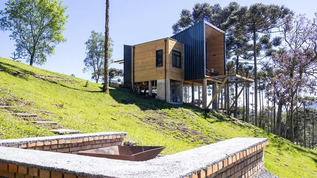 Дом отдыха Vivenda Das Araucarias - Refugio Serra Catarinense Rio Rufino